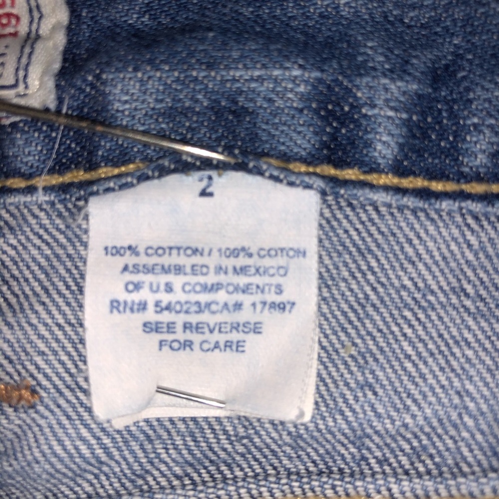 Vintage Old Navy Carpenter MicroMini (Jean) Skirt - Picture 3 of 5